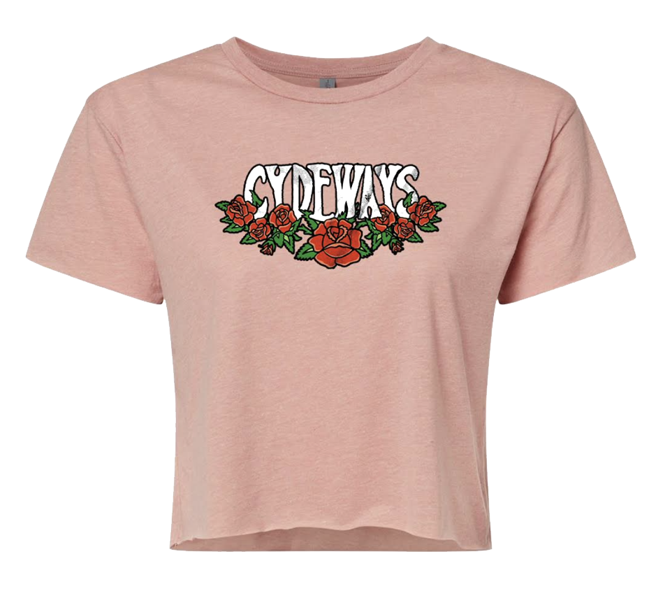 Women's Album Logo Crop Tee (2 Color Options)